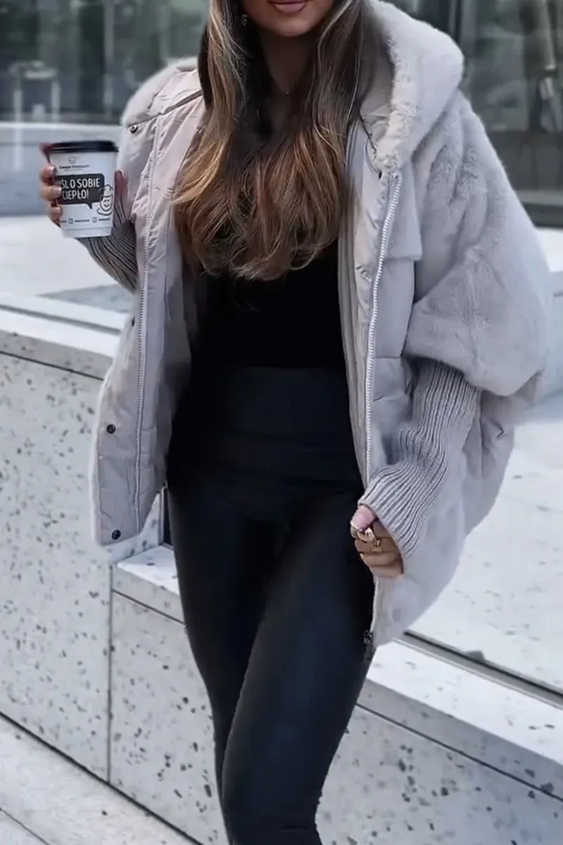 Marisa – Plush Comfort Hooded Jacket