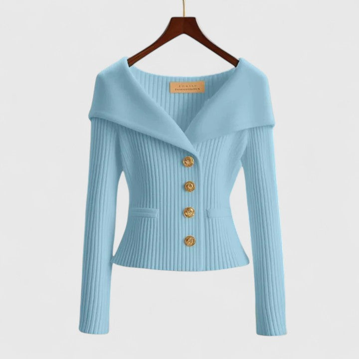 Valenne — Elegant Longline Cardigan