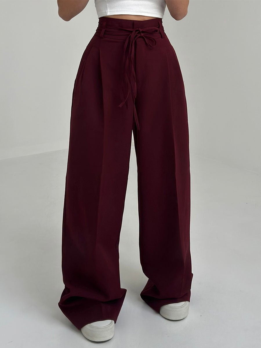 Celestine – Wide-Leg High-Rise Pants