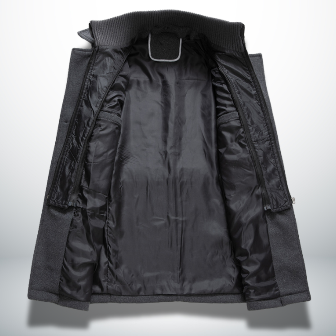 Ethan™ - Classic Wool Overcoat