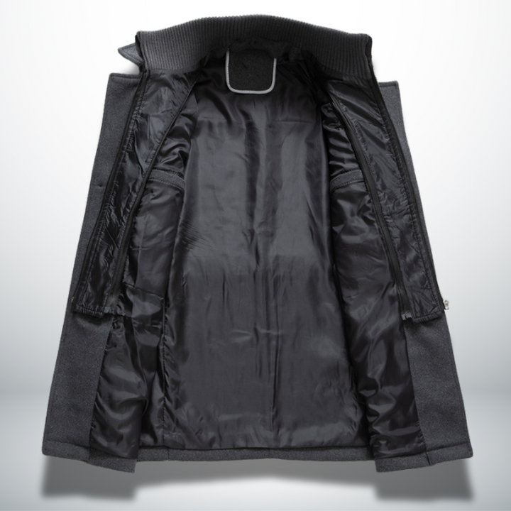 Ethan™ - Classic Wool Overcoat