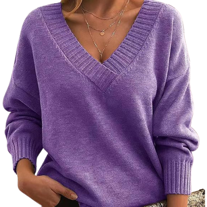 Lirra – Lightweight V-Neck Knit