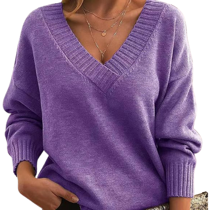 Lirra – Lightweight V-Neck Knit