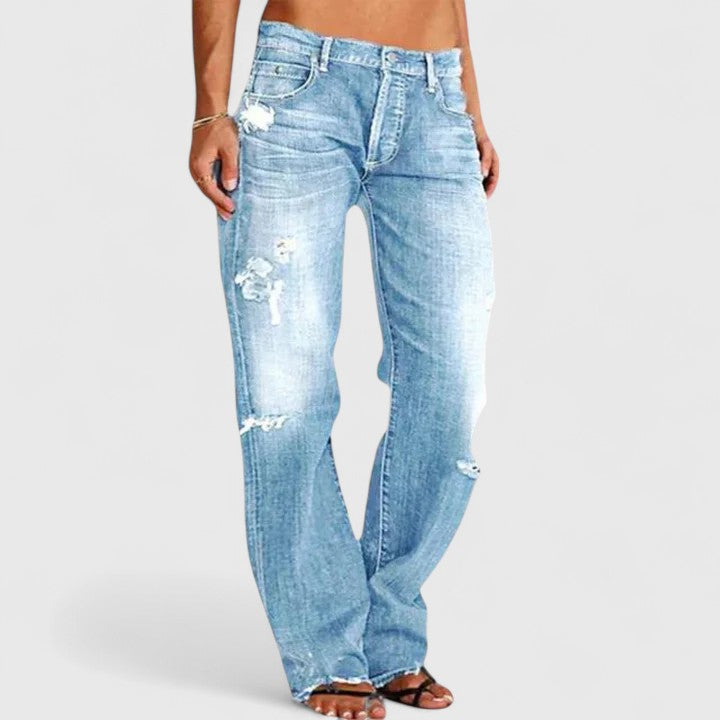 Elyssan — Tailored Denim Pants