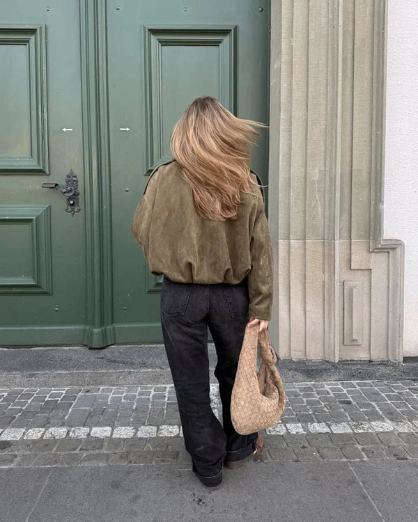 Kaelis – Suede Touch Bomber