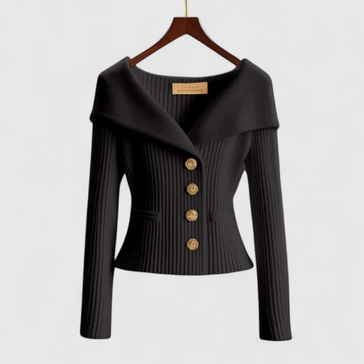 Valenne — Elegant Longline Cardigan