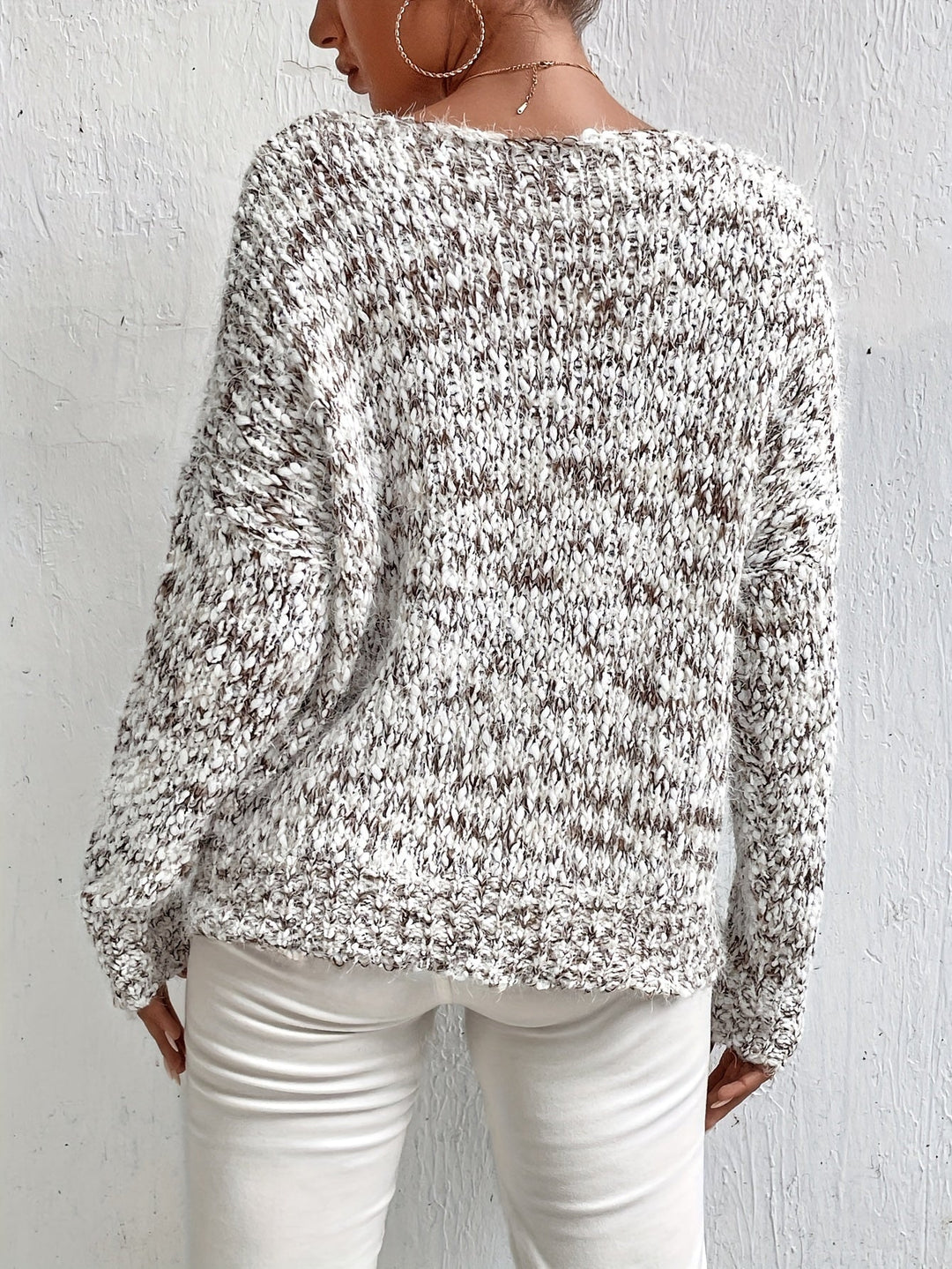 Serinna™ — Cozy Knit Sweater with Long Sleeves