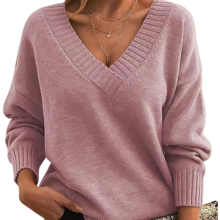 Lirra – Lightweight V-Neck Knit