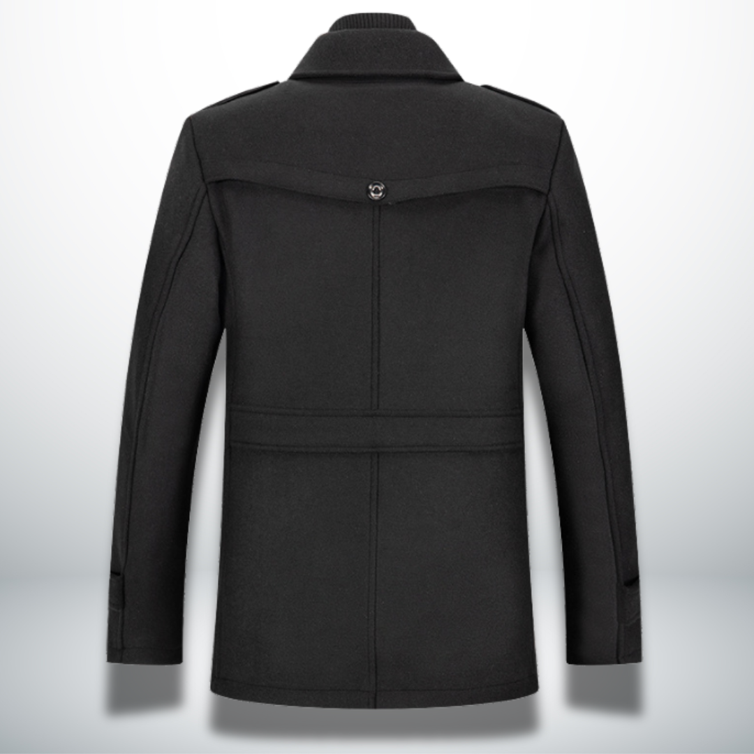 Ethan™ - Classic Wool Overcoat
