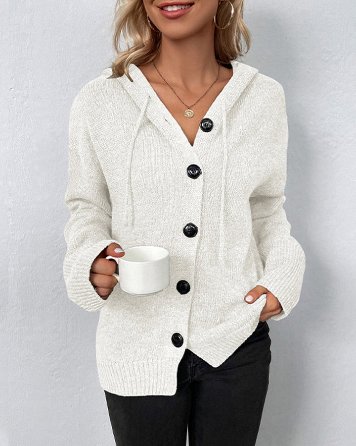 Lisette – Drawstring Knit Jacket