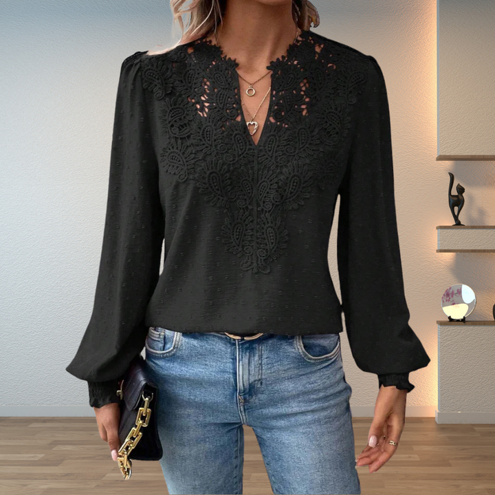 Lynelle – Lace Touch Sweater