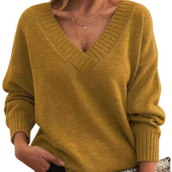 Lirra – Lightweight V-Neck Knit