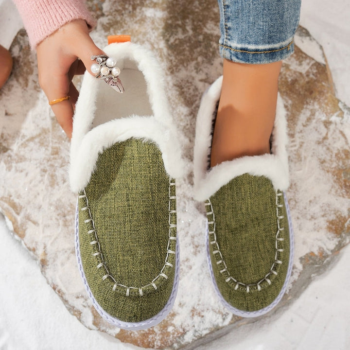Ardina – Cozy Faux Suede Home Slippers