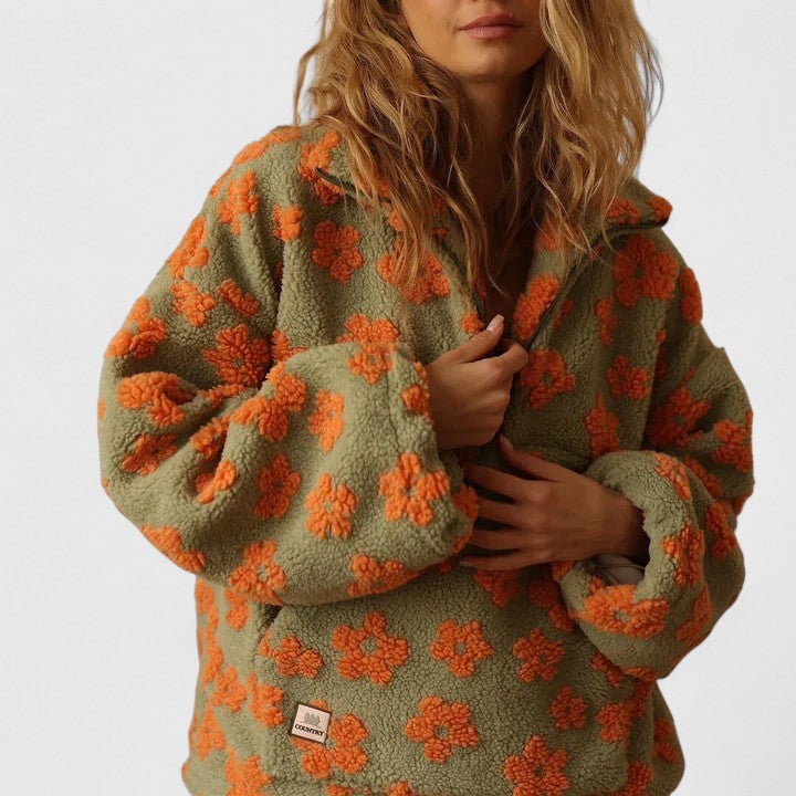 Delyra — Modern Textured Sweater
