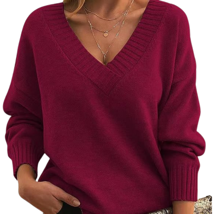 Lirra – Lightweight V-Neck Knit