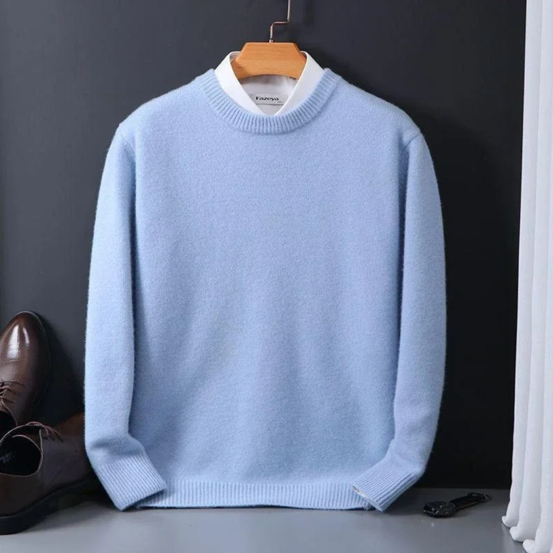Simon - Round Neck Cashmere Sweater