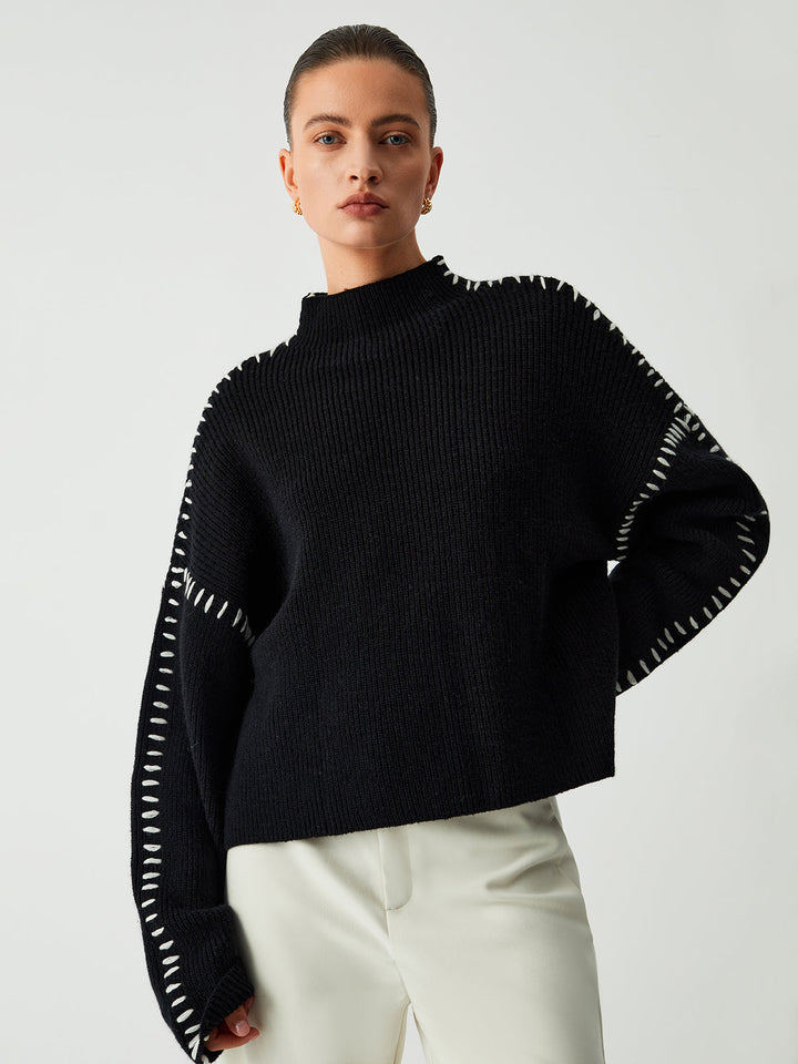 Alenya – Soft Textured Knit Sweater