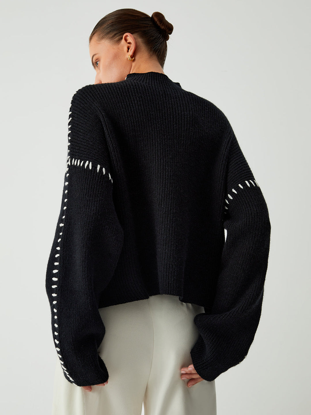 Alenya – Soft Textured Knit Sweater