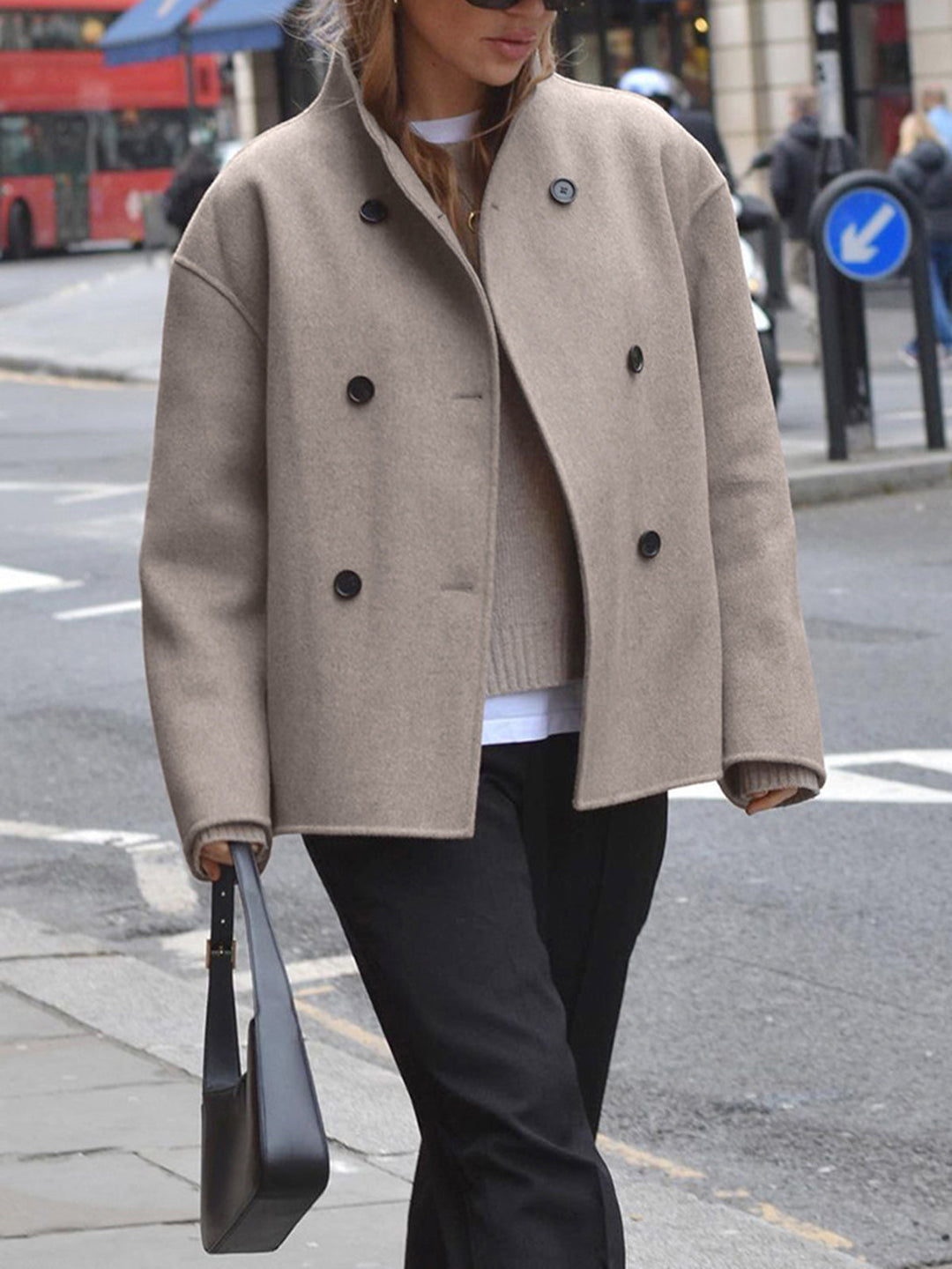 Soraya Elise — Double-Breasted Wool Jacket