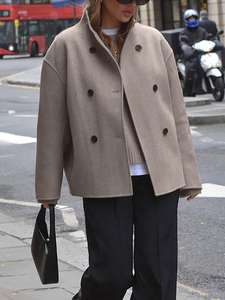 Soraya Elise — Double-Breasted Wool Jacket