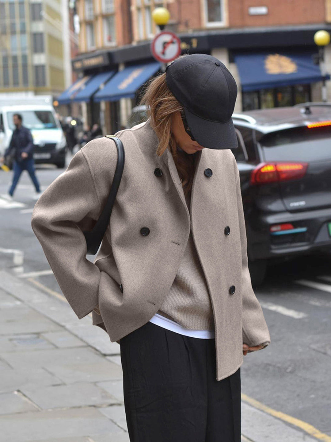 Soraya Elise — Double-Breasted Wool Jacket
