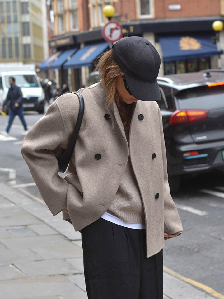 Soraya Elise — Double-Breasted Wool Jacket