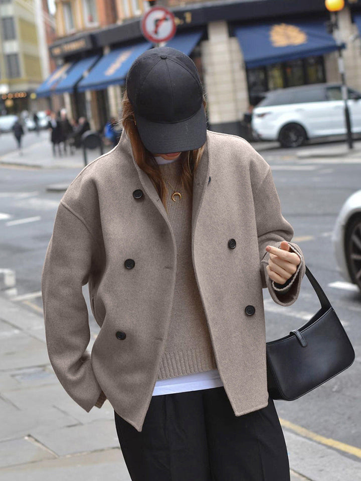 Soraya Elise — Double-Breasted Wool Jacket