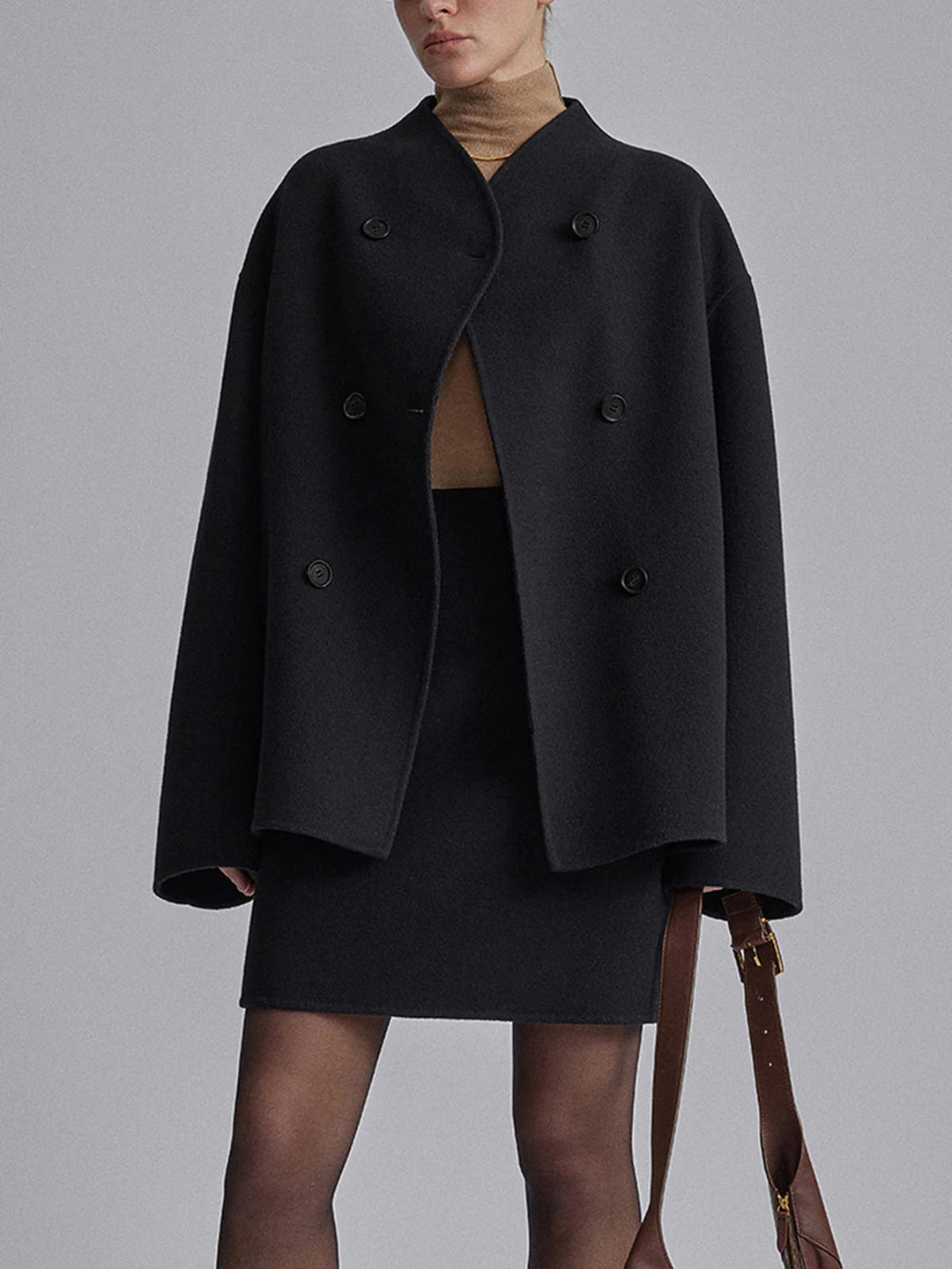 Soraya Elise — Double-Breasted Wool Jacket