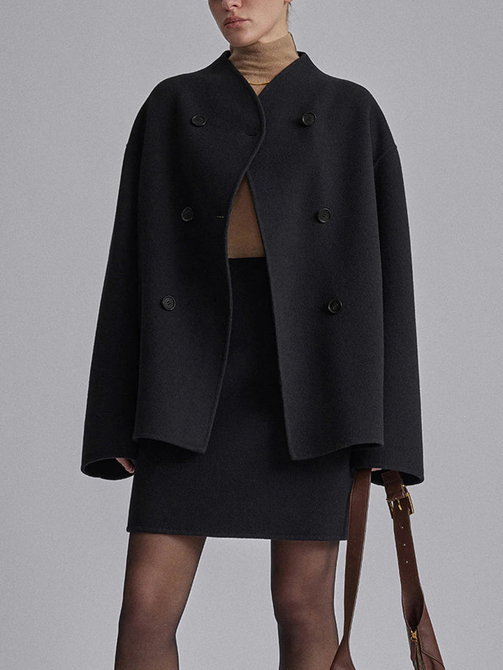 Soraya Elise — Double-Breasted Wool Jacket