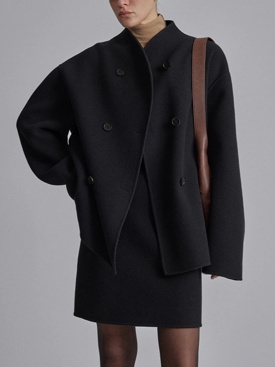 Soraya Elise — Double-Breasted Wool Jacket