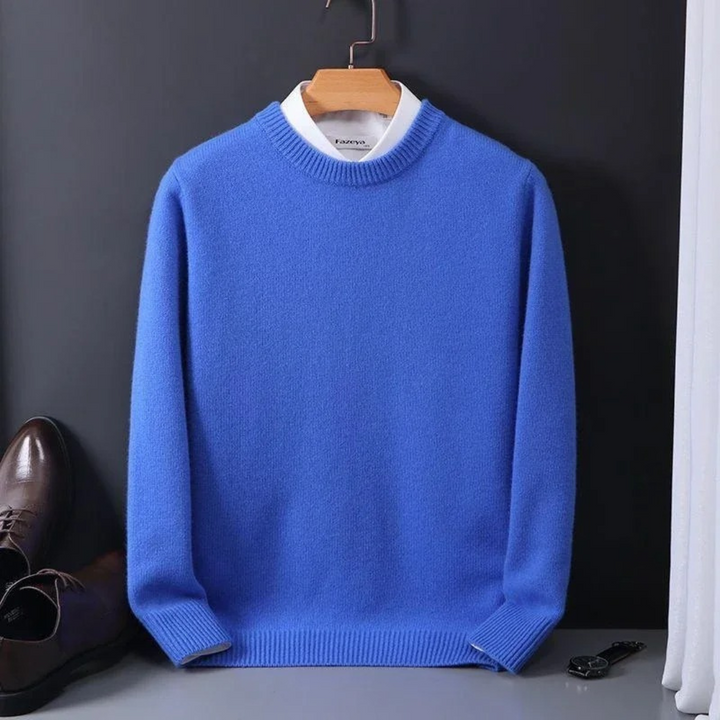 Simon - Round Neck Cashmere Sweater