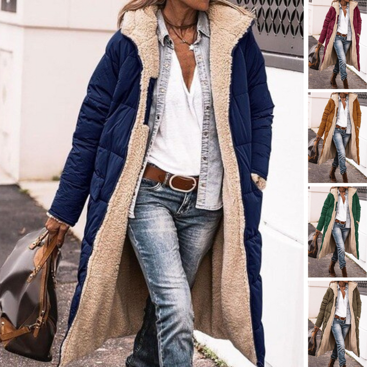 Elara Noelle — Hooded Winter Coat