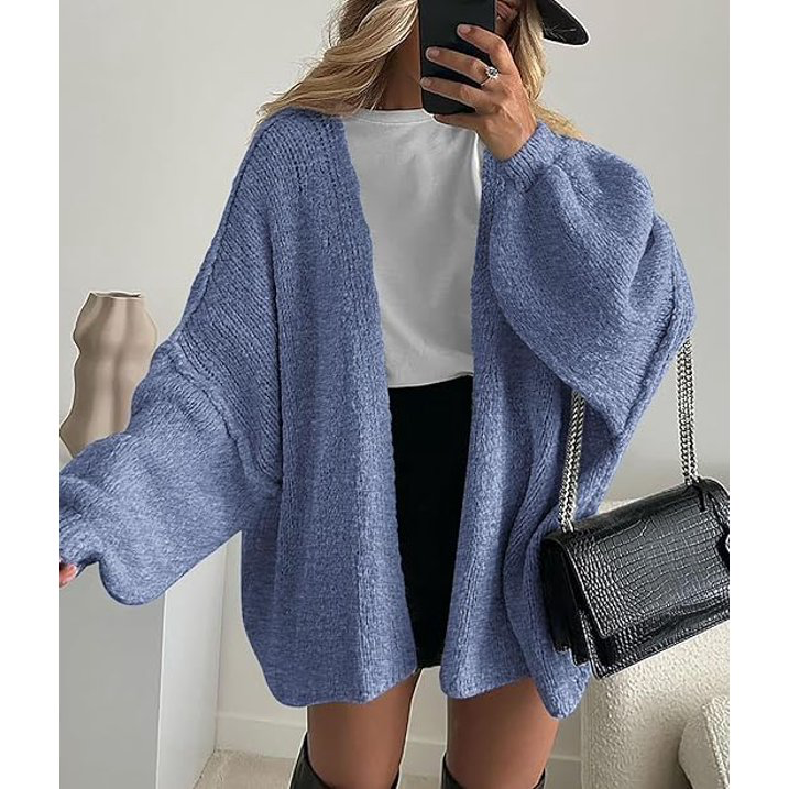 Alayra™ — Chic Warmth Knit Maxi Cardigan