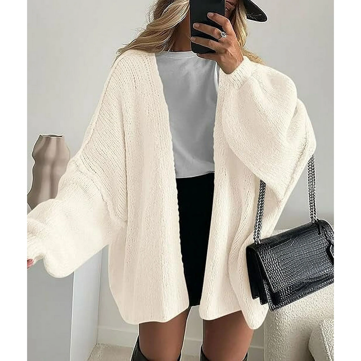 Alayra™ — Chic Warmth Knit Maxi Cardigan