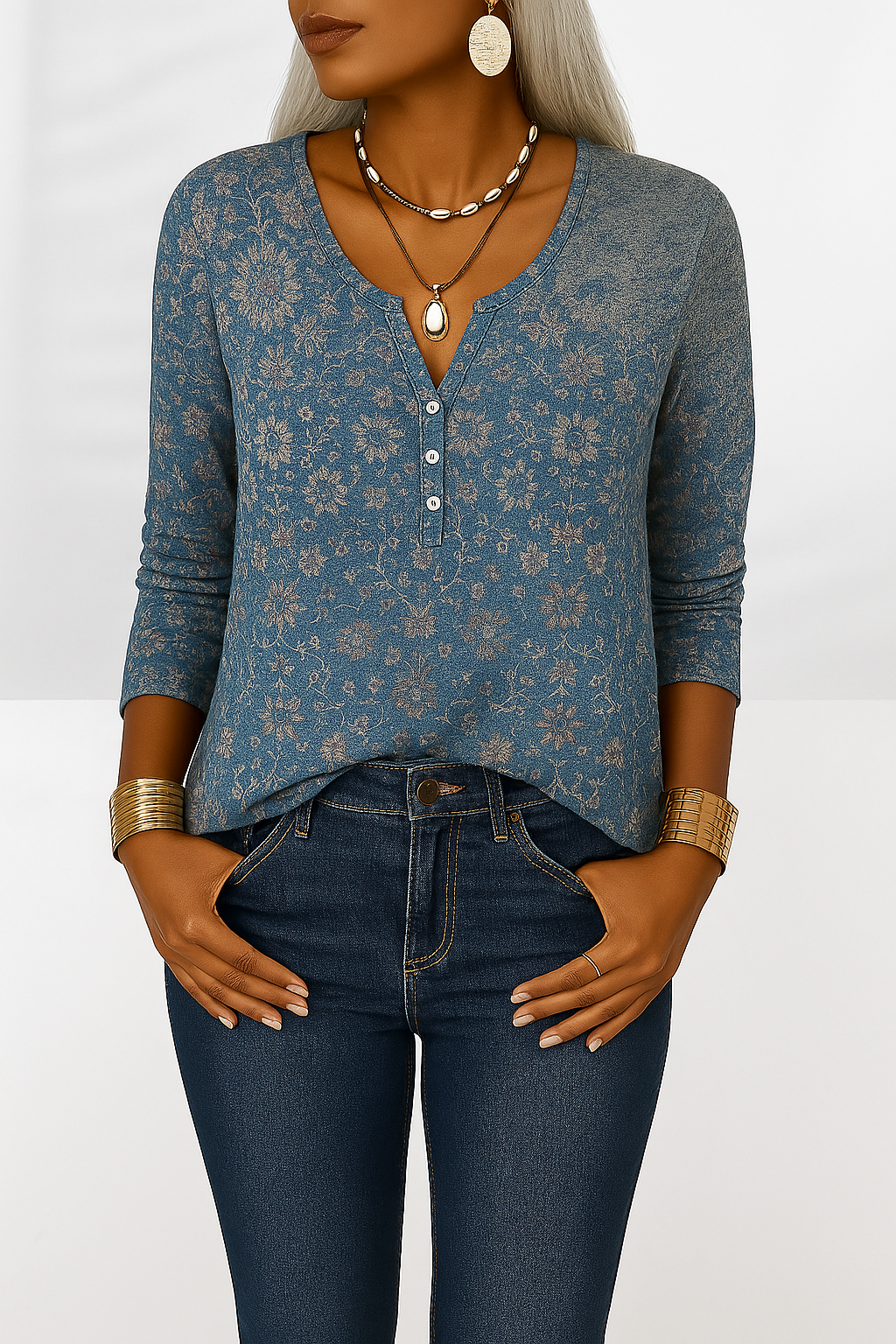 Aurora – Elegant Boho Blouse