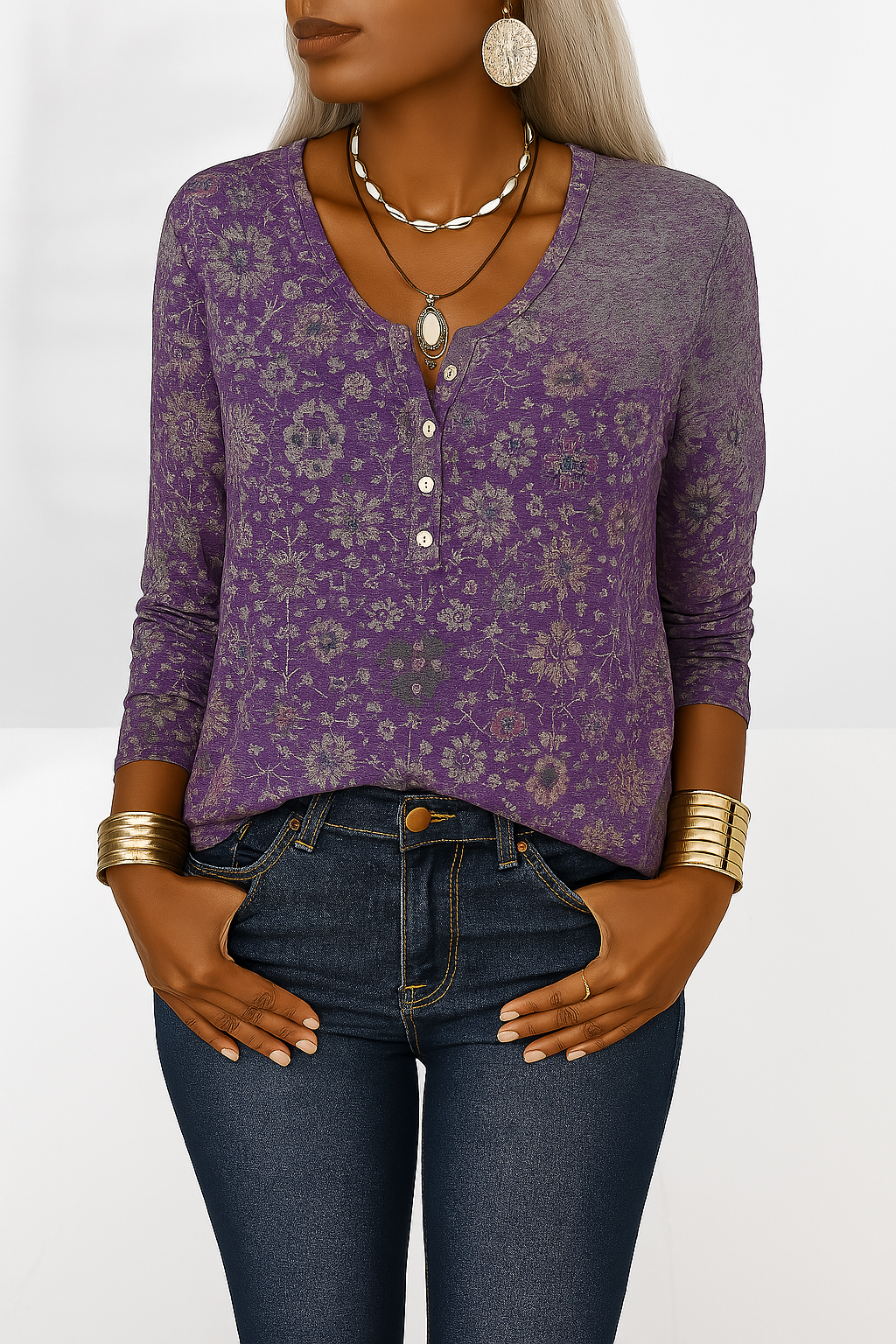 Aurora – Elegant Boho Blouse