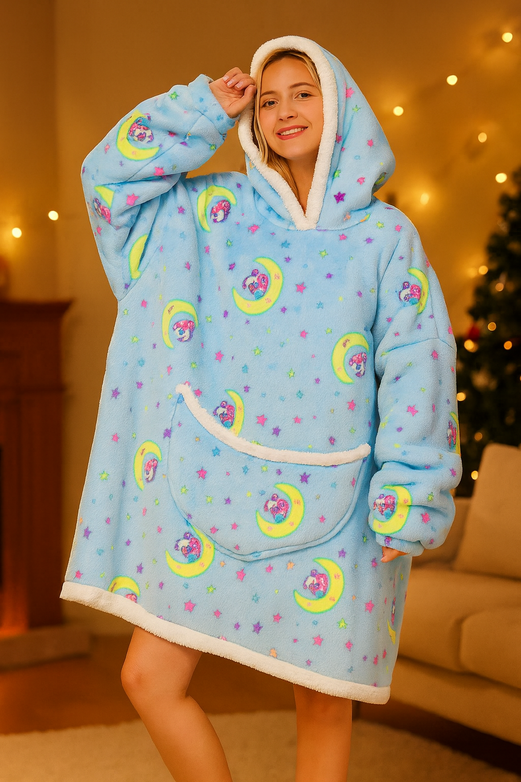 Liora — Hooded Blanket Wrap