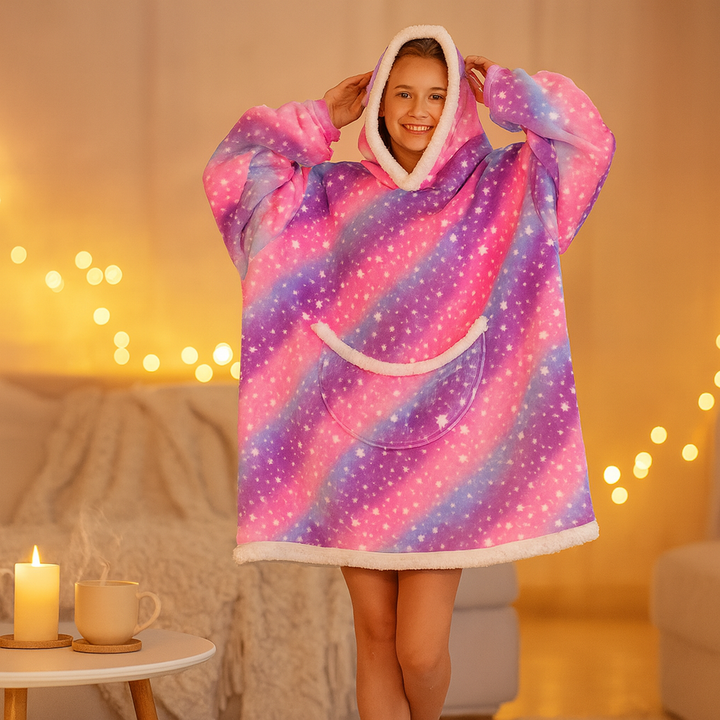 Liora — Hooded Blanket Wrap