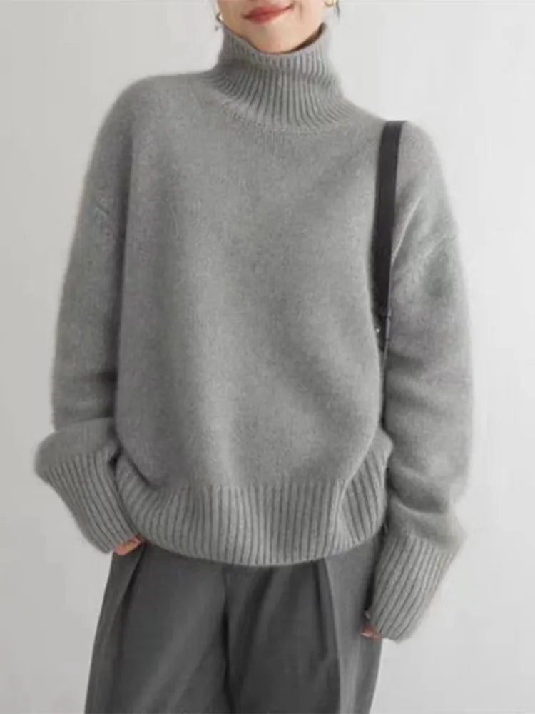 Ismara – Cashmere High-Neck Knit