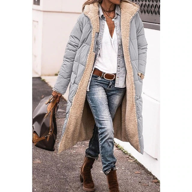 Elara Noelle — Hooded Winter Coat