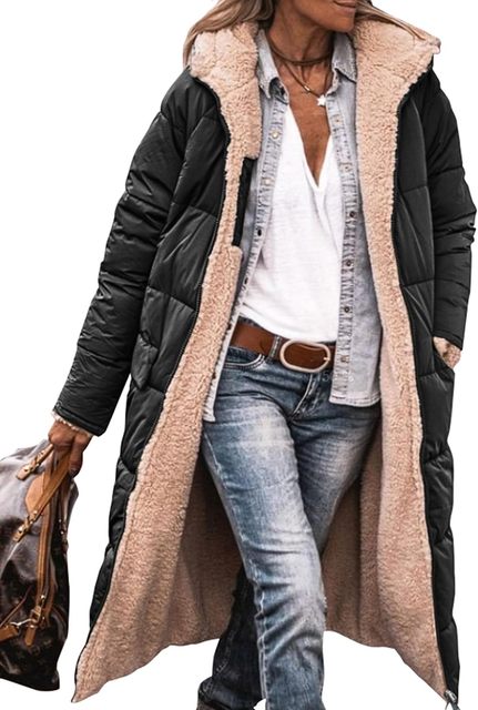 Elara Noelle — Hooded Winter Coat