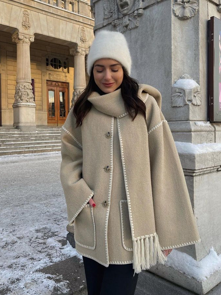 Sorelle™ — Wrap Scarf Coat