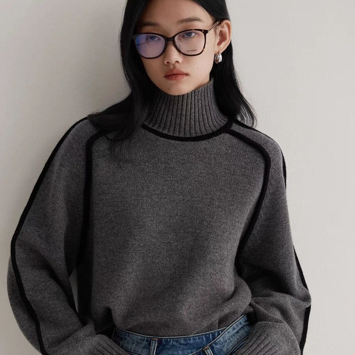 Aspen — Cashmere-Look Turtleneck