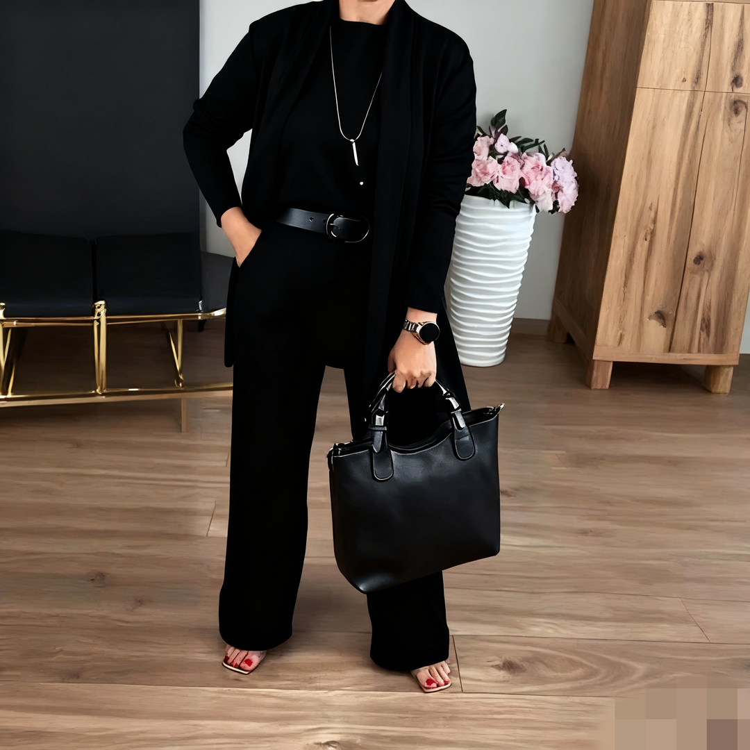 Natalyn – Classic 3-Piece Knit Ensemble