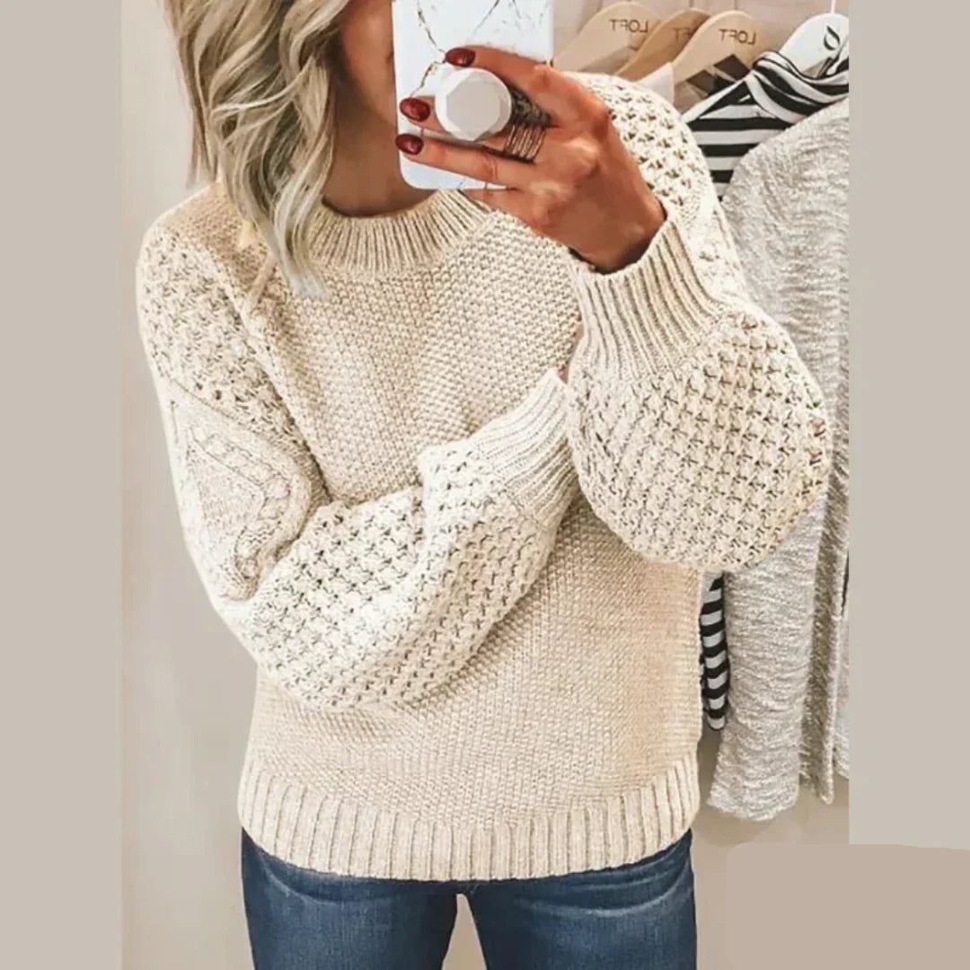 Aveline — Soft Wool Blend Sweater