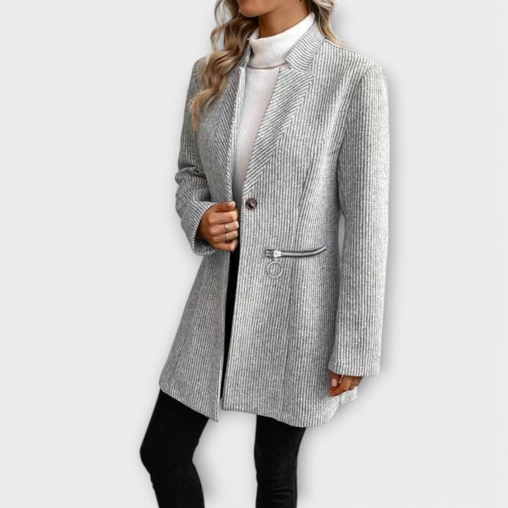 Sienna™ – Sculpted Blazer Coat