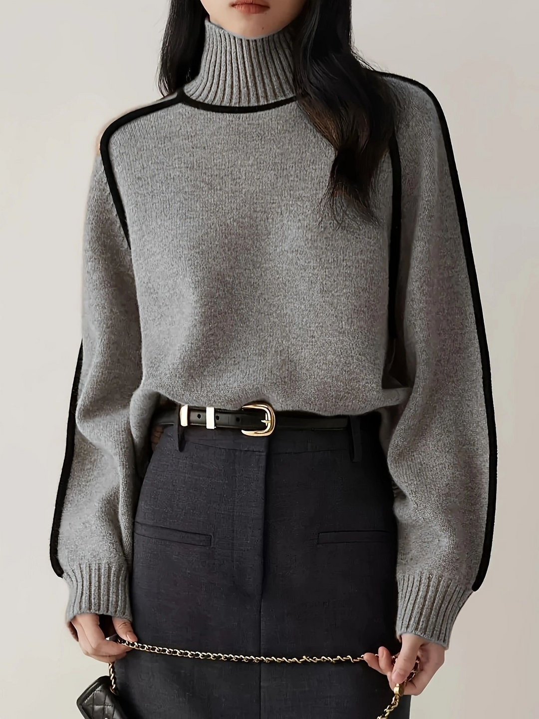 Aspen — Cashmere-Look Turtleneck