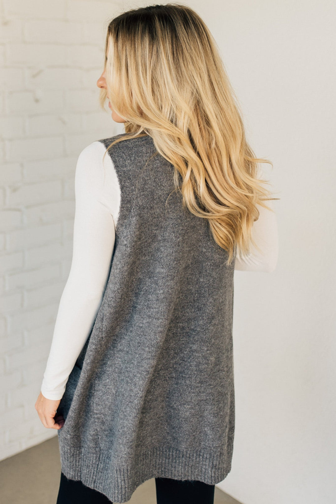 Mirea – Long Pocket Knit Cardigan