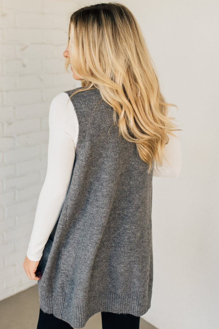 Mirea – Long Pocket Knit Cardigan