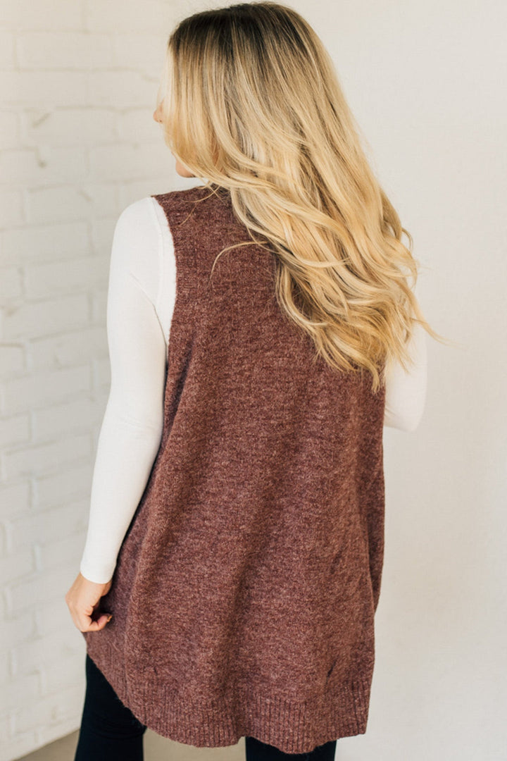 Mirea – Long Pocket Knit Cardigan